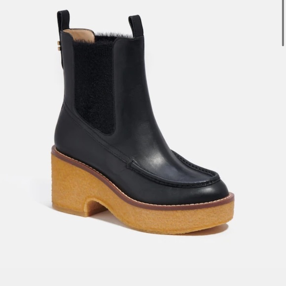 Coach Shoes - COACH Delaney‎ Bootie Leather